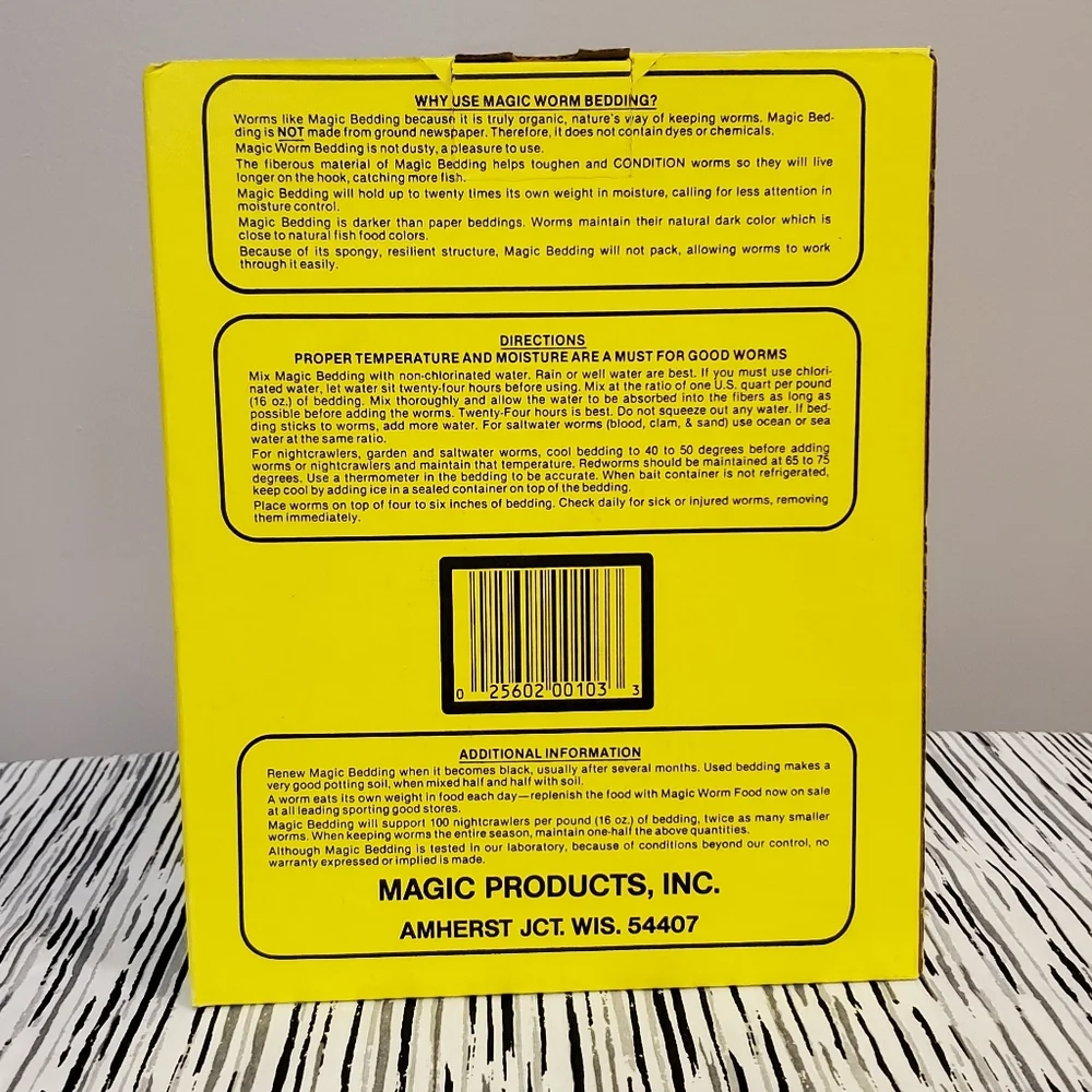 Organic Magic Worm Bedding 3lb Box